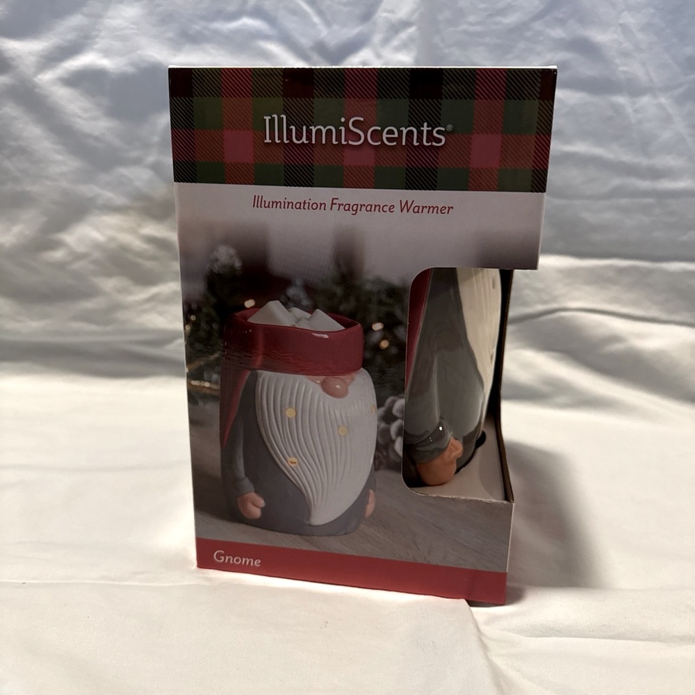 IllumiScents Christmas Holiday Gnome Wax Warmer
